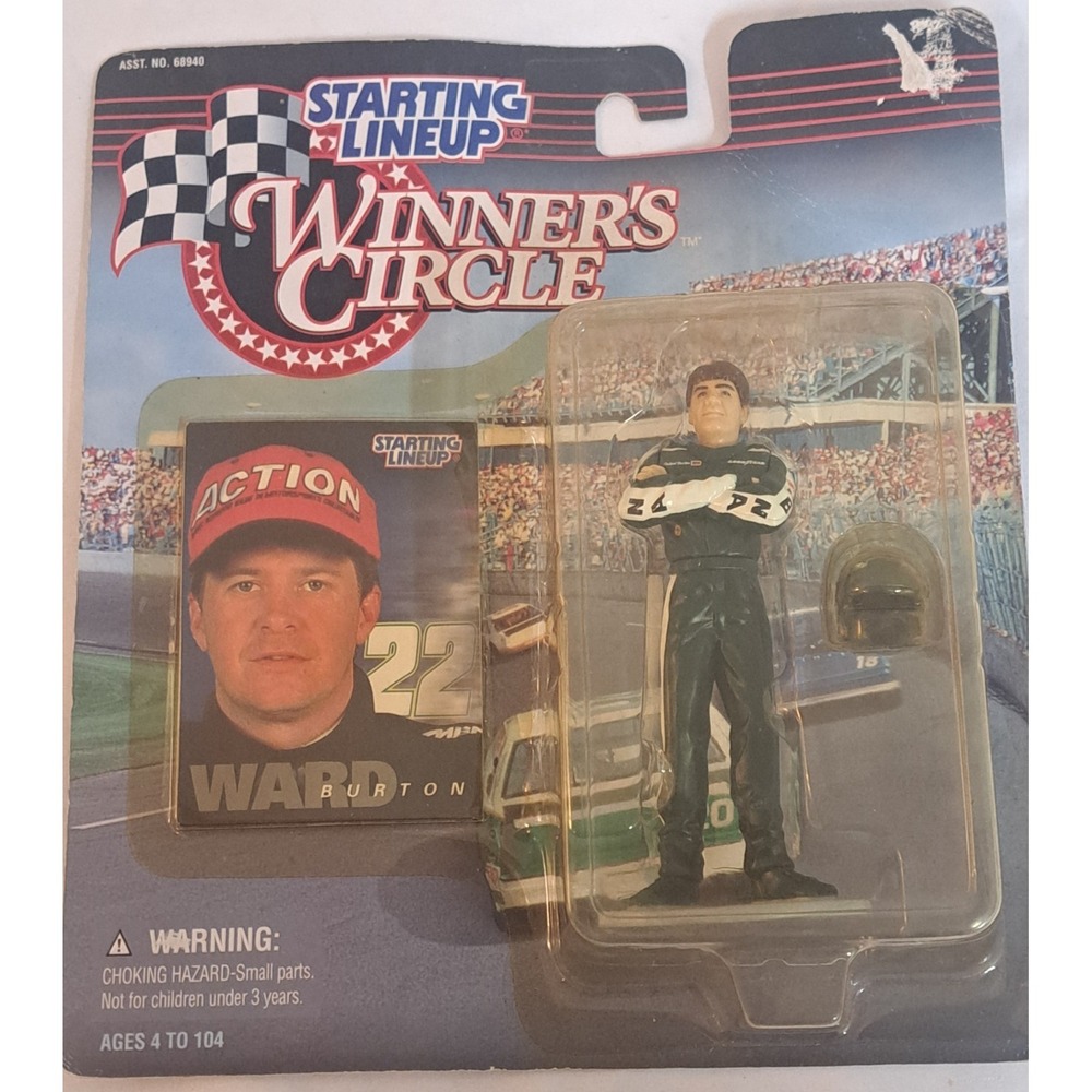 NASCAR Ward Burton 1997 Starting Lineup Winner's Circle Figure MOC #22 NIB